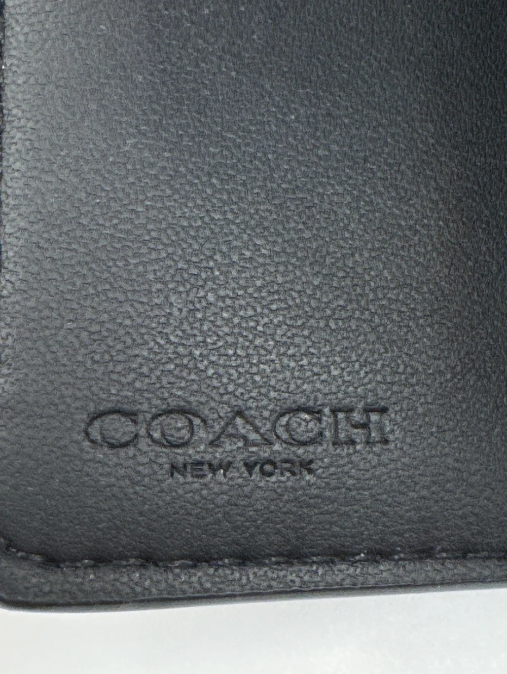 Coach Signature Canvas and Leather Wallet Brown
